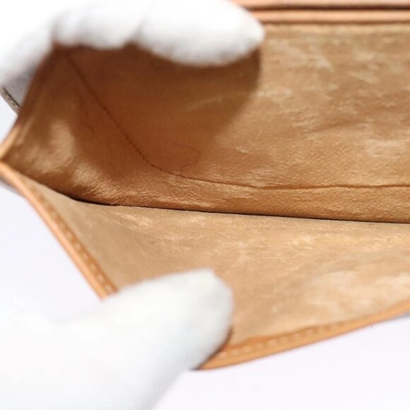 GUCCI Micro GG Supreme Shoulder Bag PVC Beige Gold - Picture 13 of 16